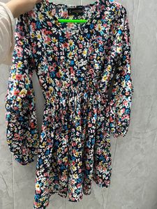 Flared Dress Multicolour