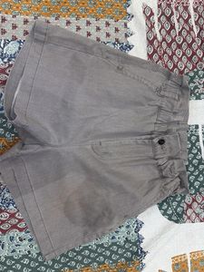 Grey Casual Shorts for Women