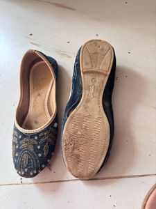Embellished Juttis - Pair of 2