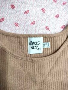 🫢💘🍀Ribbed Brown Bodysuit AESTHETIC IMPORTED