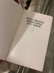 Don't Believe Everything You Think