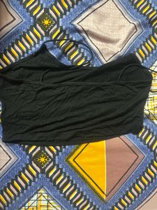 Black 'Its Your Loss, Baby' Crop Top