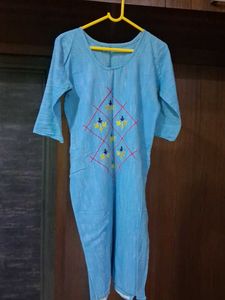 Sky blue kurti | size s