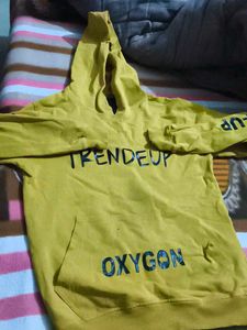 Trendeup Yellow Hoodie