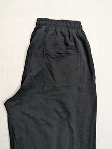 IetsFrans Black Baggy Fit Sweatpants ( unisex )