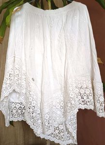 Superdry Boho White Lace skirt