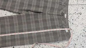 Chic Plaid Wide-Leg Pants