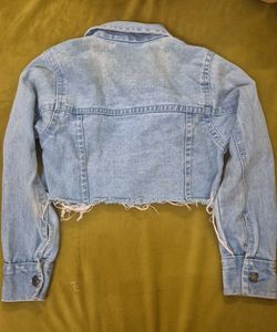 Cropped Denim Jacket
