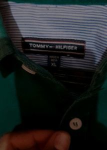 Tommy Hilfiger Green Button-Down