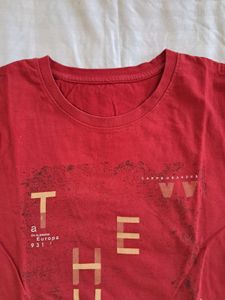 Red Graphic T-Shirt