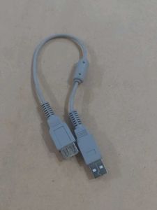 USB A male to B female adapter
