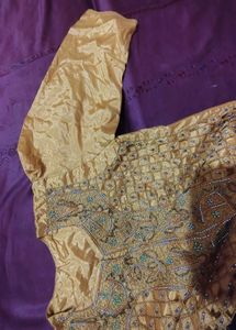 Y2k Embellished orange mustard Kurta