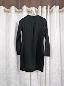 Zara black mini dress