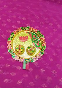 Decorative Pooja Thali Set