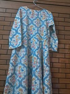 a line pure cotton  kurti