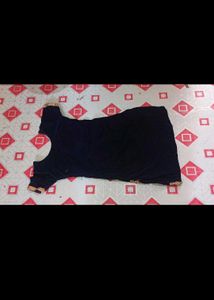 Navy Blue Kurta  Sharara Pant dupatta