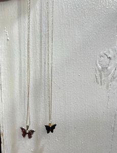 Butterfly Necklaces - Set of 2
