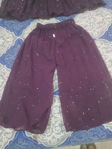 Stylish Purple Kids Clothing Set