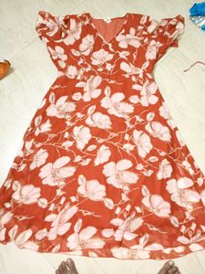 Floral Print Midi Dress
