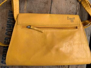 Vintage Mustard Yellow Shoulder Bag