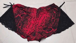 Satin Snake Print Pajama Set