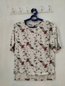 Casual Graphic Print Top