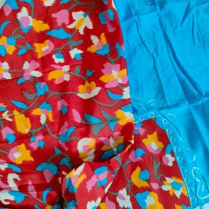 premium cotton unstiched suit, dress material