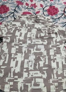R-Wing Jeans Camo Print Button-Down Shirt
