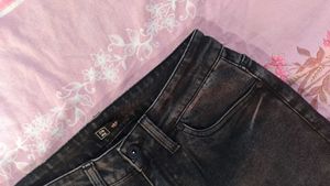 High Waisted Dark Wash Mom Jeans