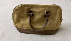 Suede Dome Handbag