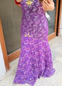 Heavy  Mermaid Tail Party wear Gown Bodycon