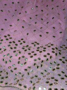 Pink Mirror Work Dress
