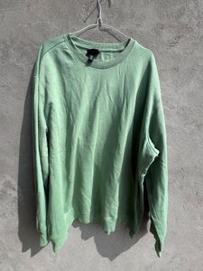 Green Oversized Sweatshirt