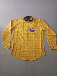 Mustard Mens Shirt 44size