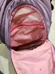 Cute Purple 'Beauty Girl' Backpack