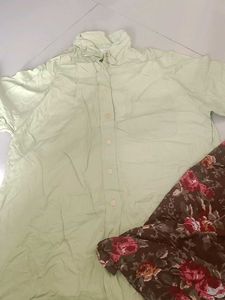 Floral Print Kurta