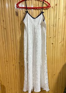 Elegant White Lace dress