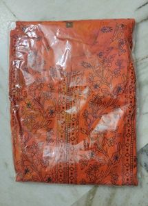 🍊Orange Anarkali Kurta