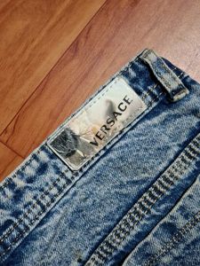 Acid Wash Wide Leg Jeans