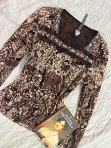 Romantic Sheer Lace Top 🍂