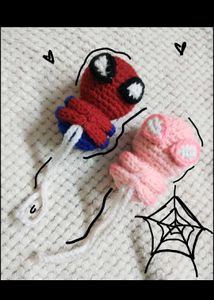 combo Crochet Spider-Man charm 🕸️♥️