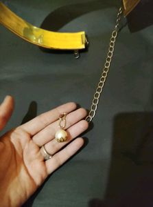 Gold belt for dress