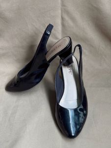 HYPE Black Slingback Heels
