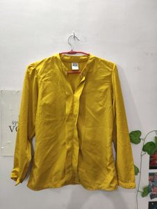 Vero Moda Yellow Button-Down