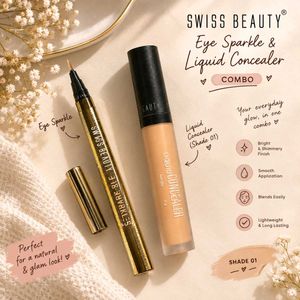 Swiss Beauty Eye Sparkle &amp; Liquid Concealer Combo