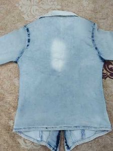 Stylish Denim Blazer
