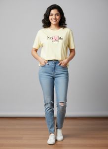 Yellow Graphic T-Shirt