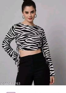 CULPI Comfy Feminine Animal printed Women Top