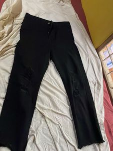 Black Ripped Jeans