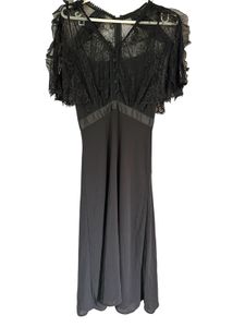 Elegant Black Lace Dress
